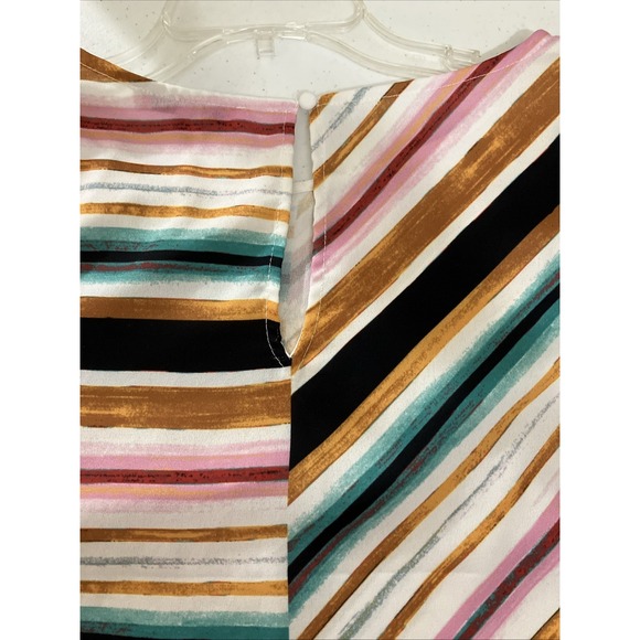 Jealous Tomato‎ Womens Blouse Multicolor Striped Long Sleeve Size Small - Picture 5 of 7